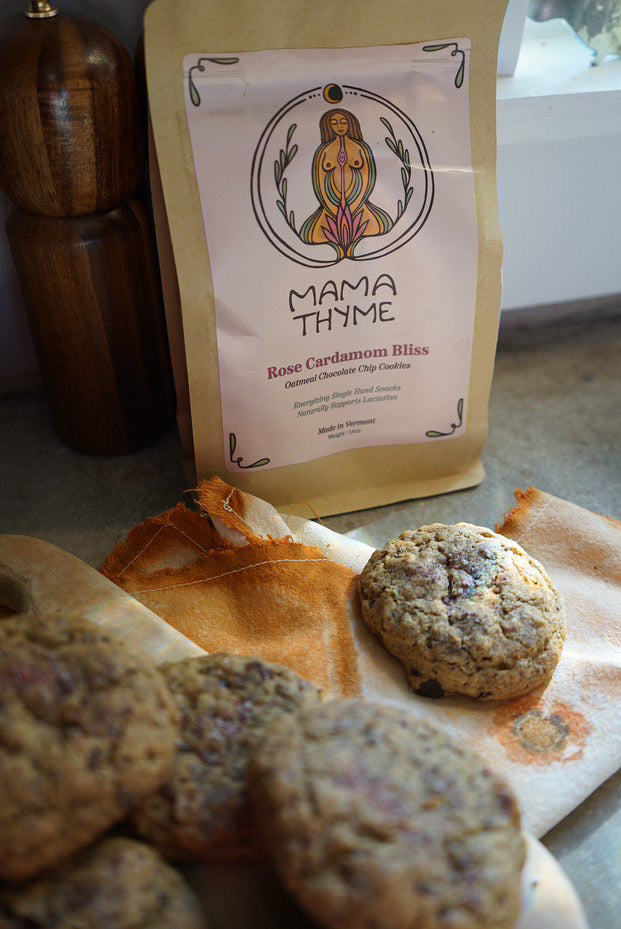 Lactation Cookie Mix - Rose Cardamom Oatmeal Chocolate Chip (Pack of 2)