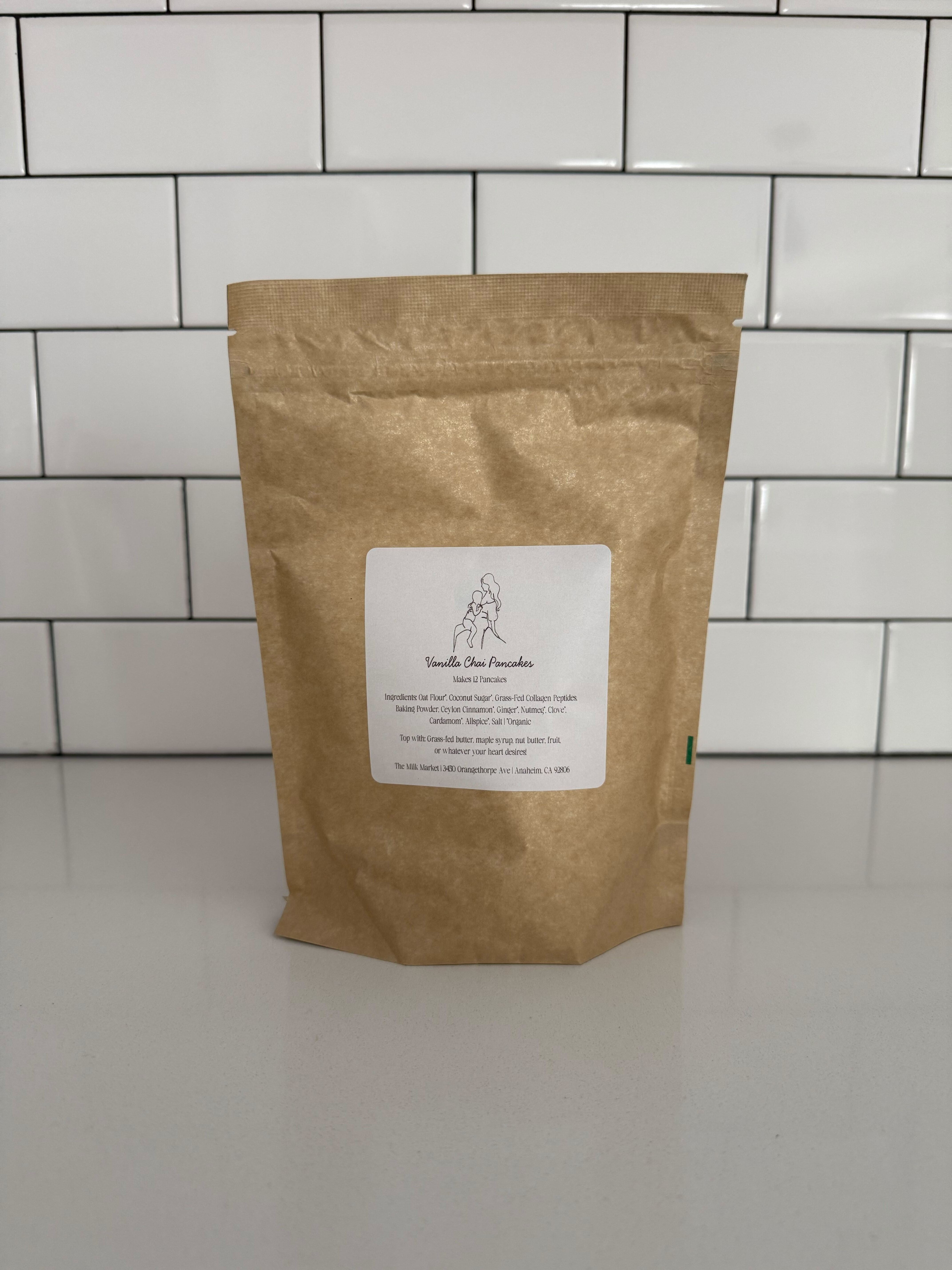 Vanilla Chai Lactation Pancake Mix with Collagen